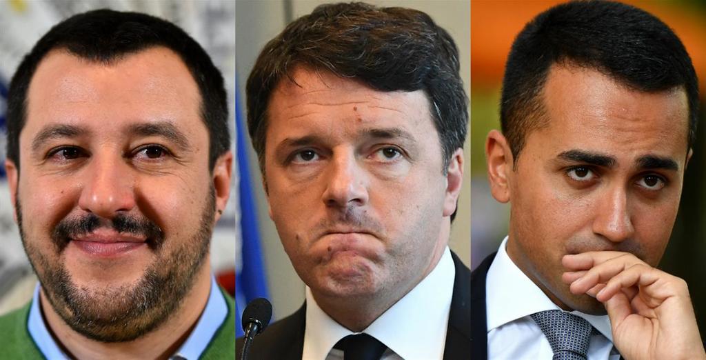 Salvini Renzi Di Maio 