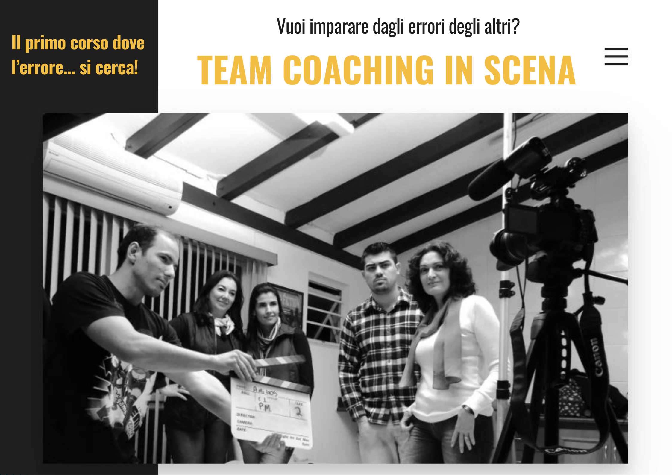 Team Coaching in scena